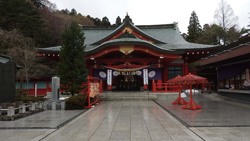 仙台城跡の護国神社