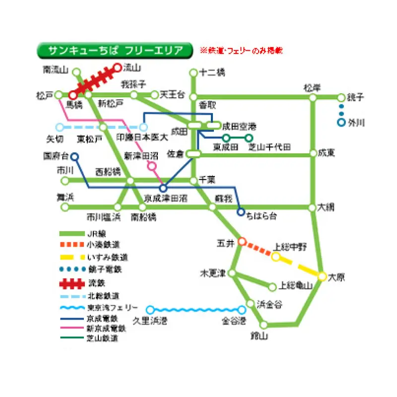 サンキューちばフリーパス2024