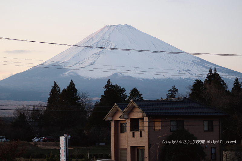 時の栖からの富士山