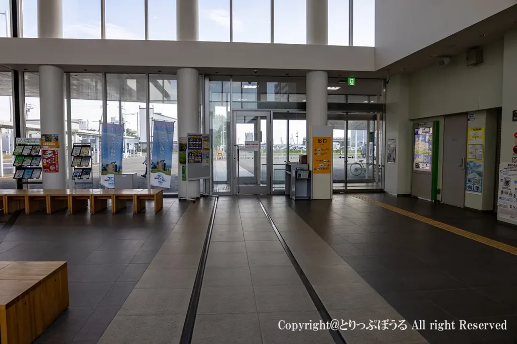 稚内駅構内の線路
