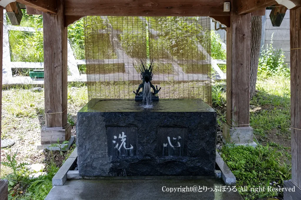 稚内の北門神社手水