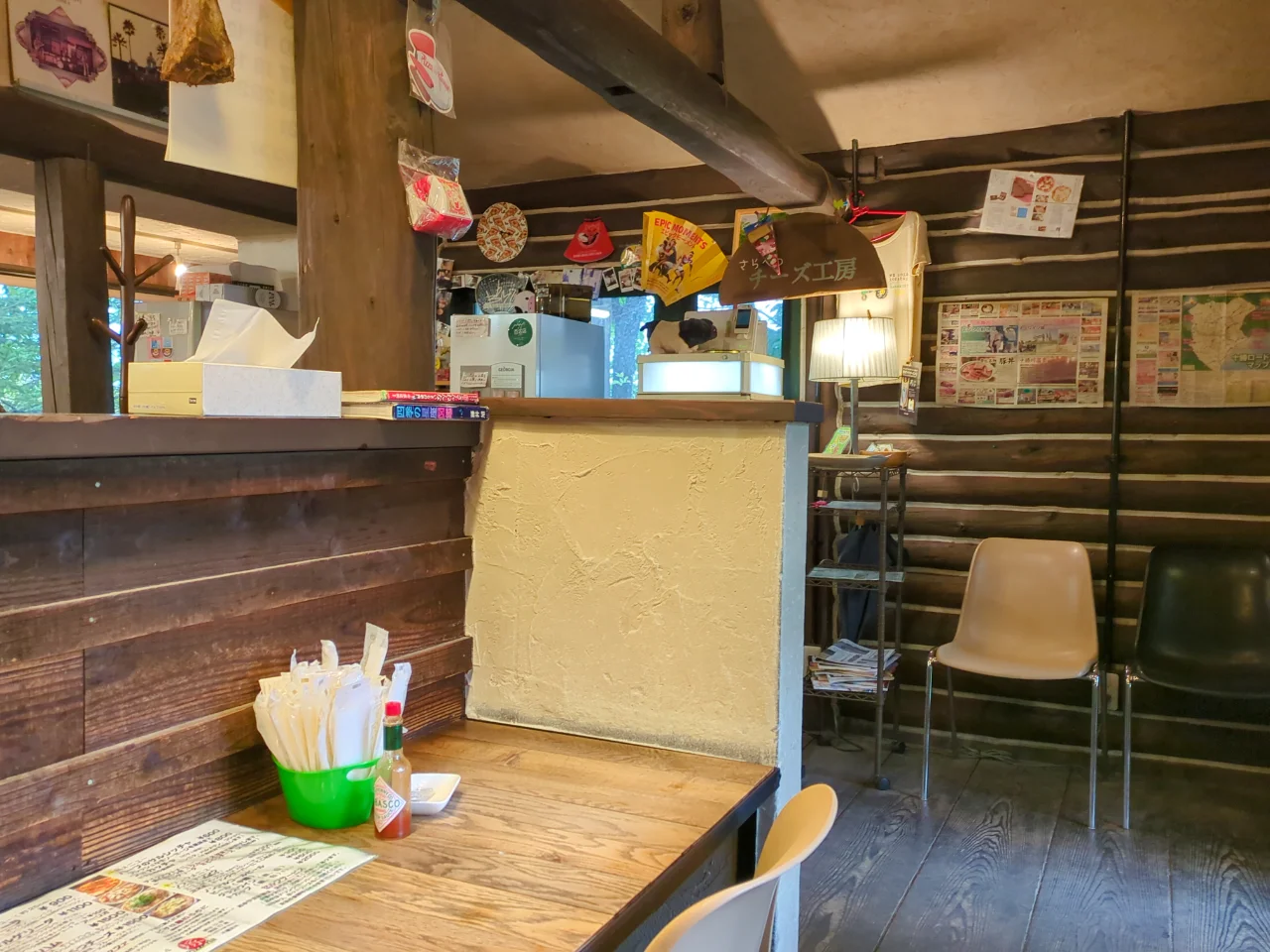 ピッツェリア Tukaの店内の様子